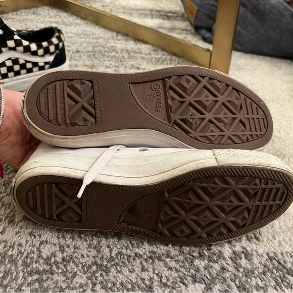 Converse Leather High-Top Sneakers - Picture 6 of 6